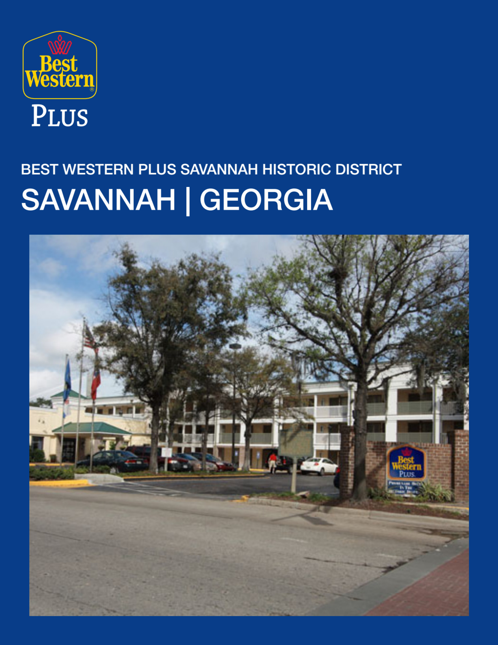 BEST WESTERN PLUS Savannah Historic District Brochure