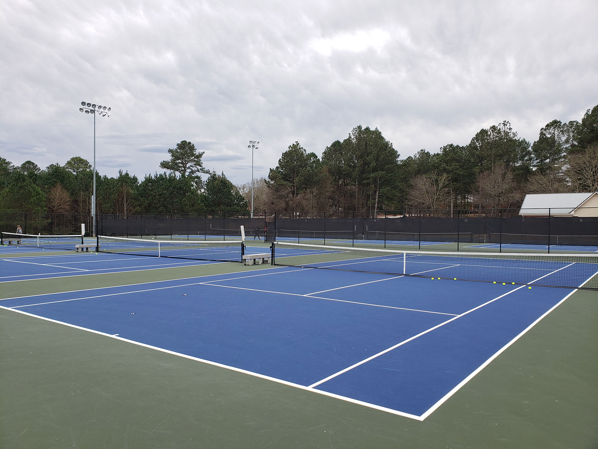 Morgan County Tennis Complex in Madison, Georgia