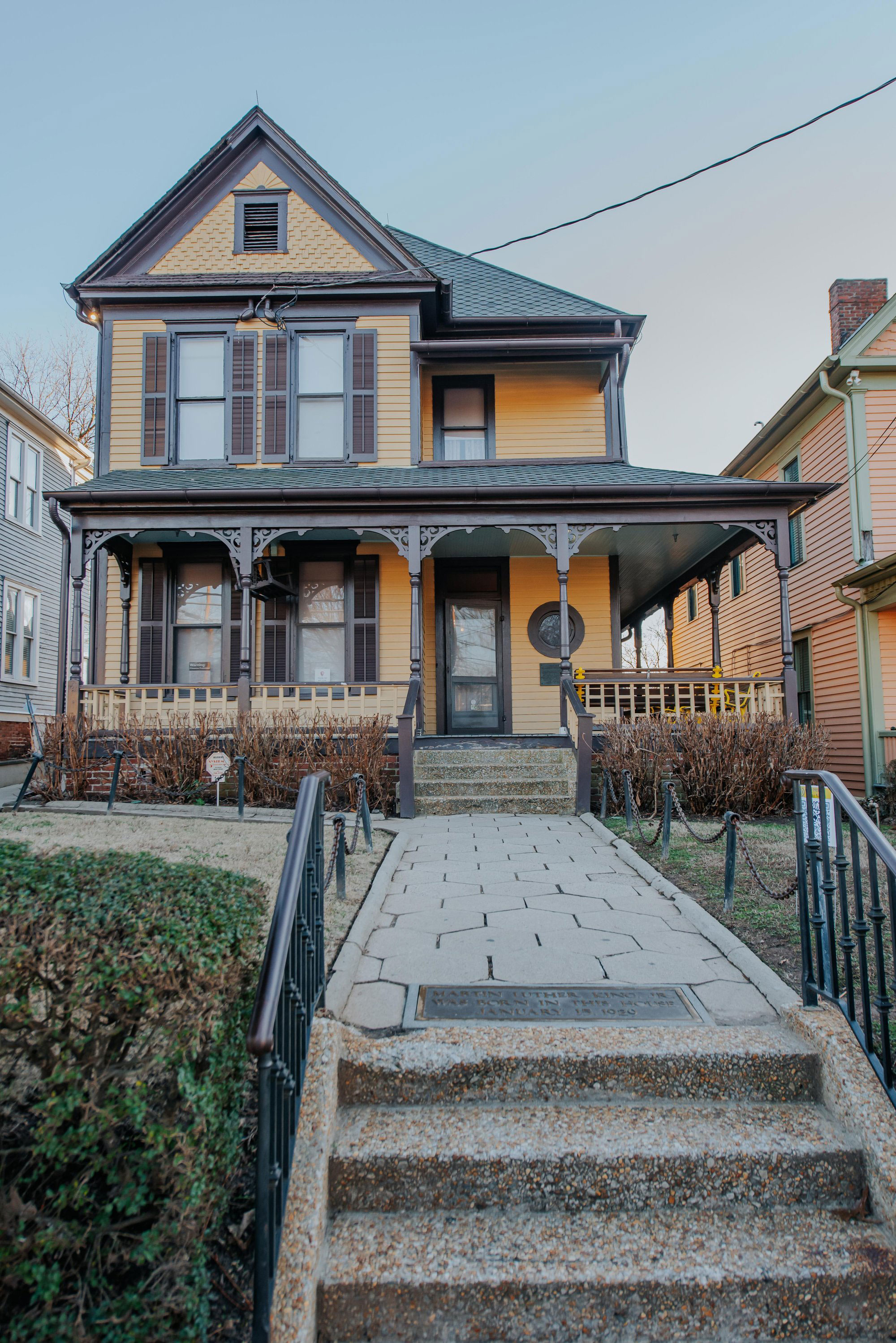 Exterior of Martin Luther King, Jr. Birth Home in Atlanta, Georgia