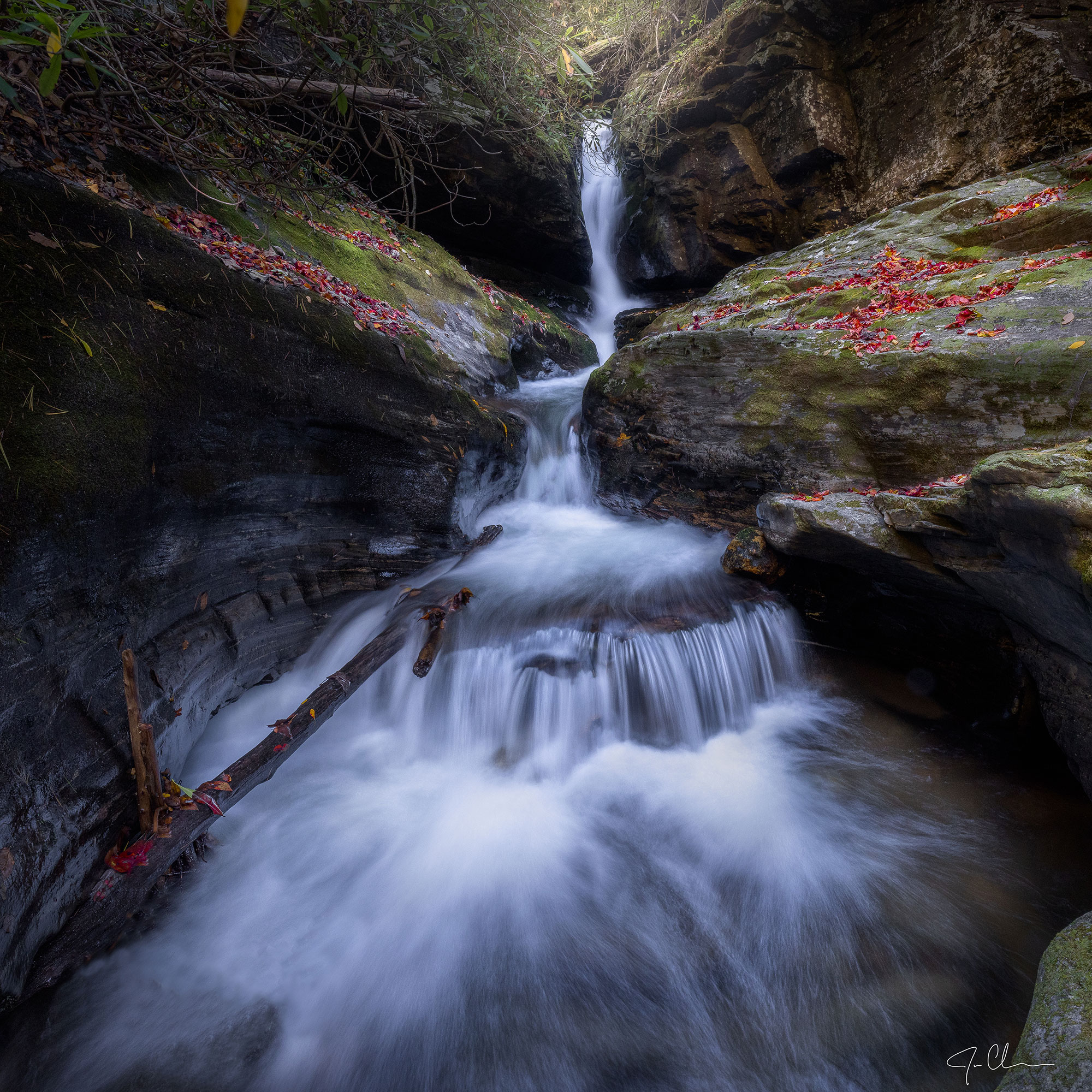 Waterfall on the Chattahoochee River in North Georgia. Photo by Jason Clemmons