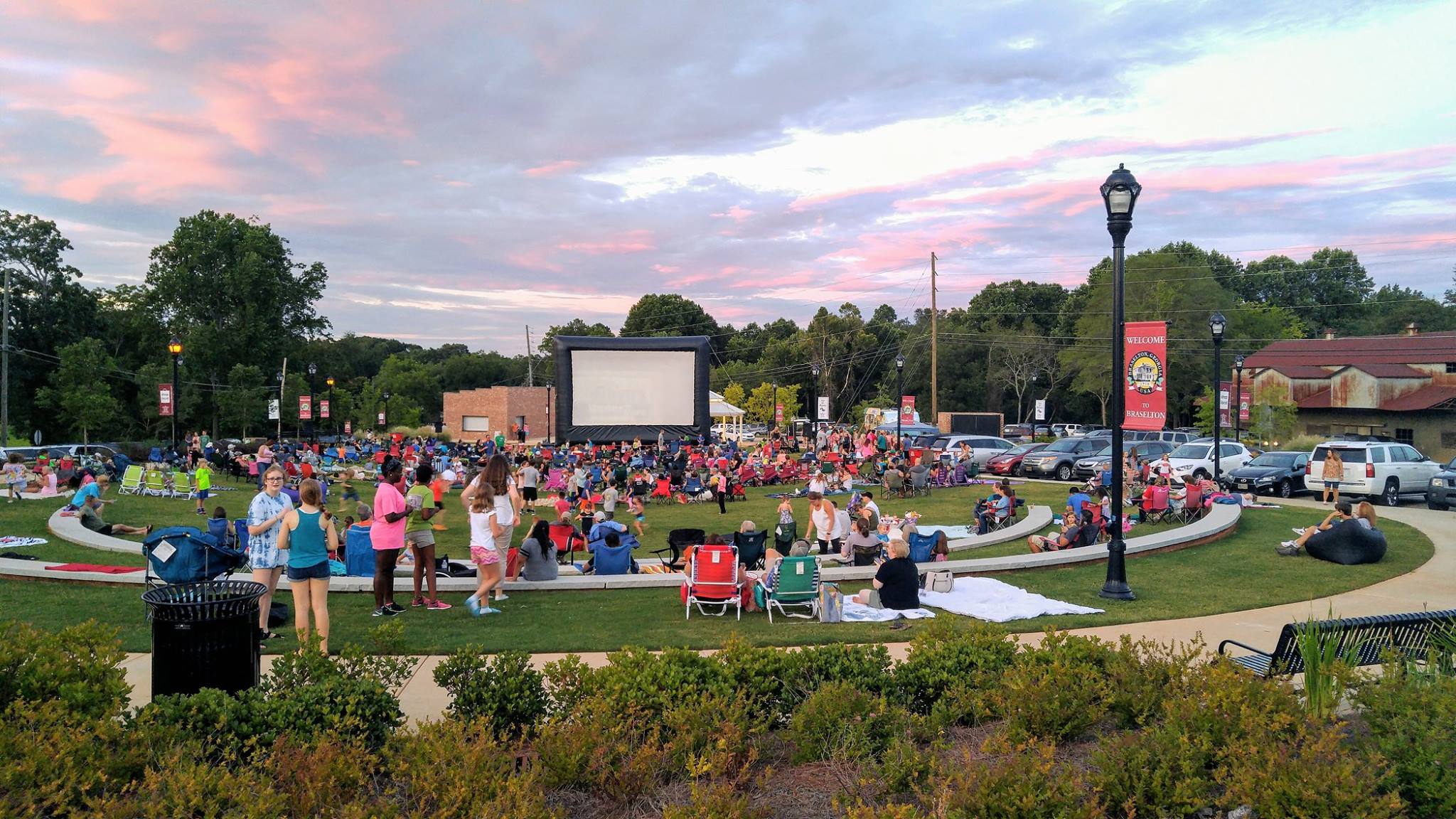 Movies Under the Stars in Braselton, Georgia