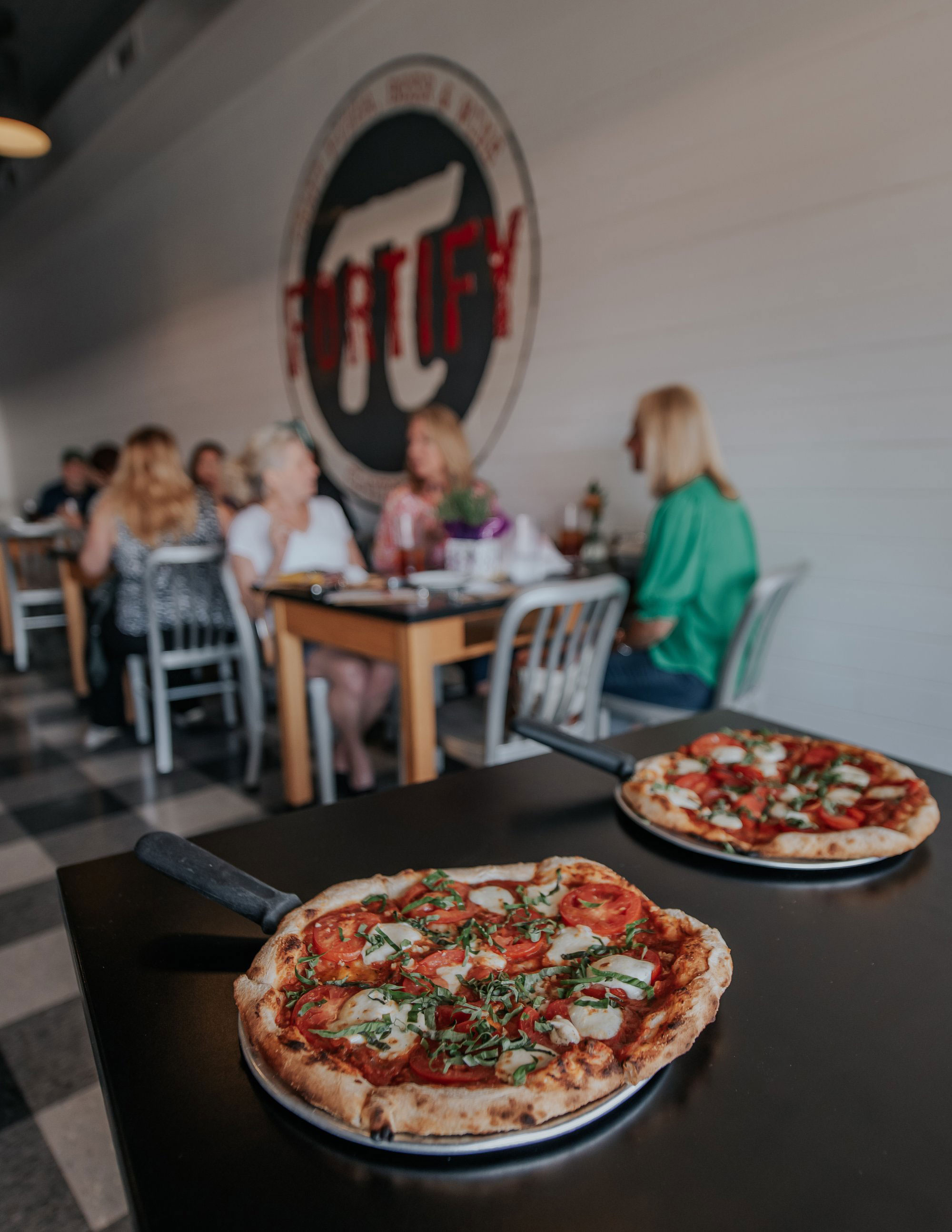 Pizza at Fortify Pi in Clayton, Georgia