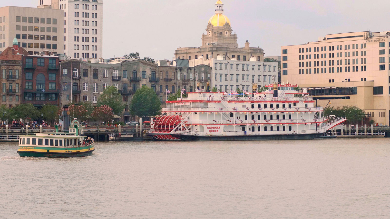 Riverboat in Savannah, Georgia
