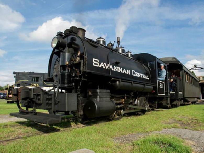 Georgia State Railroad Museum train
