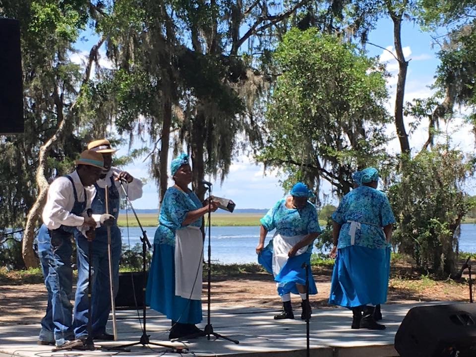 Performers at the Sea Islands Festival on St. Simons Island