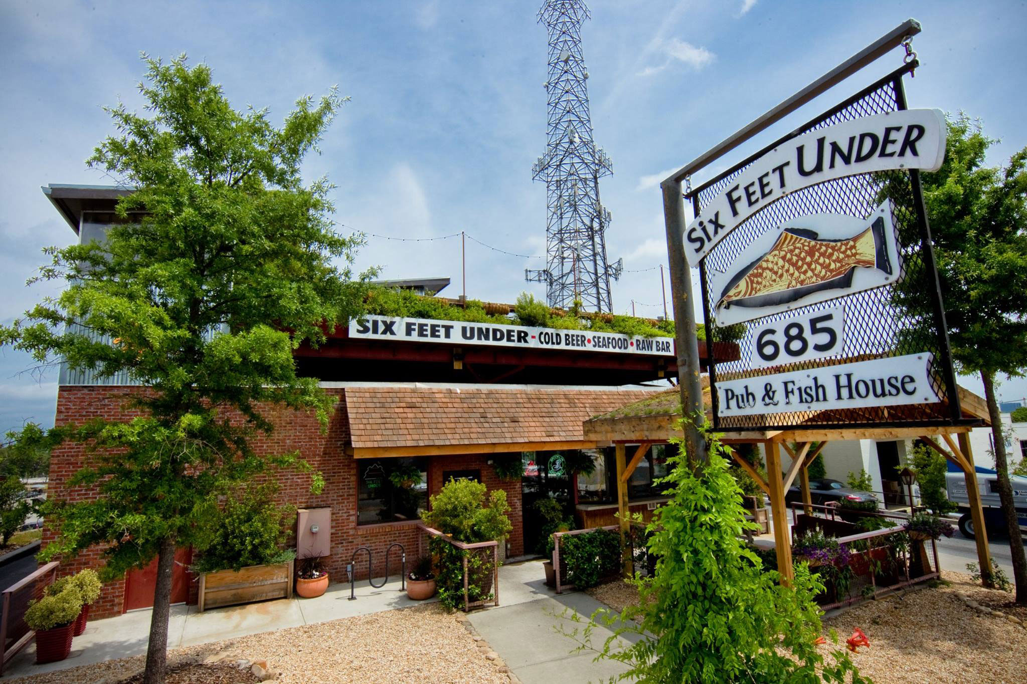 Six Feet Under restaurant in Atlanta, Georgia