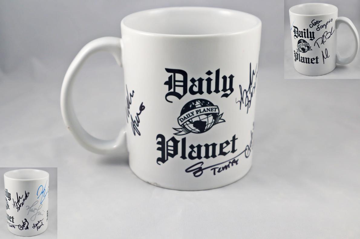 Autographed Superman Mug
