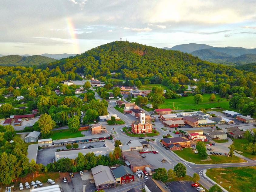 Downtown Blairsville, Georgia