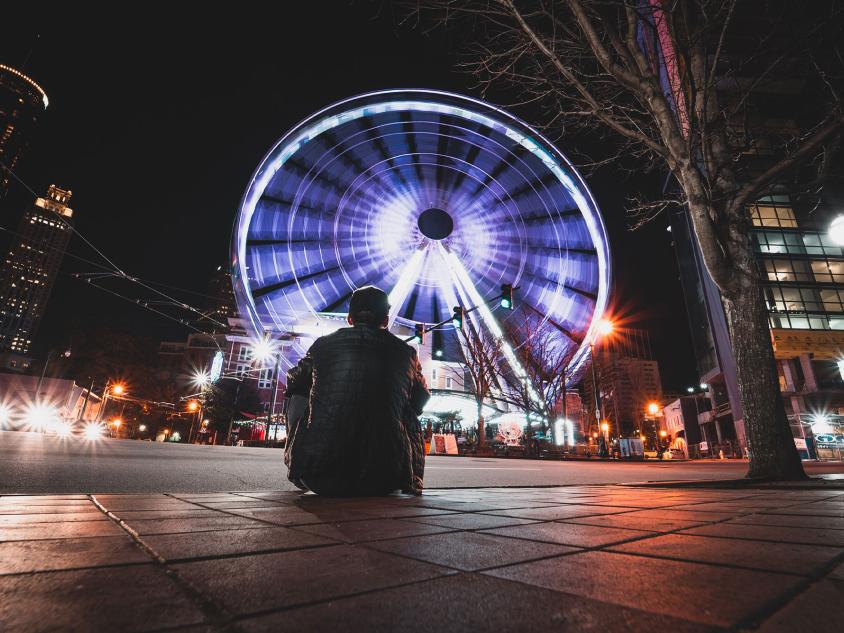 SkyView at Centennial Olympic Park in Atlanta. Photo by @connerjohn