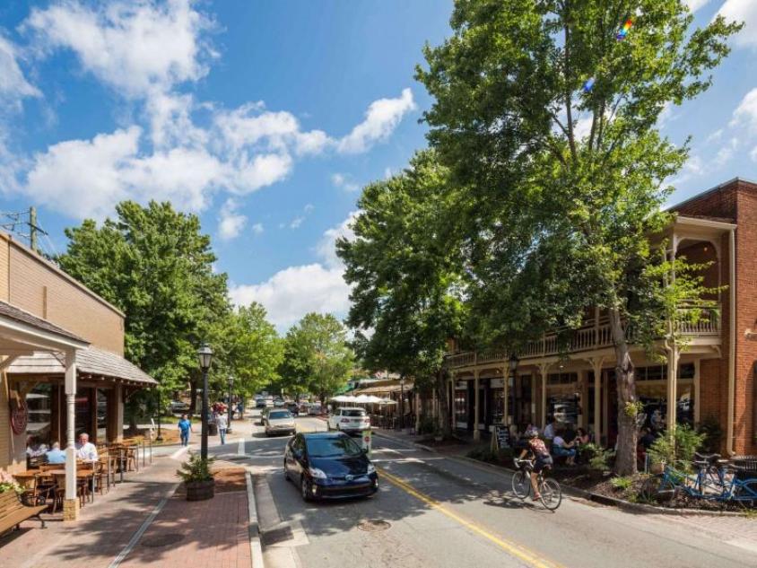 Canton Street in Roswell, Georgia