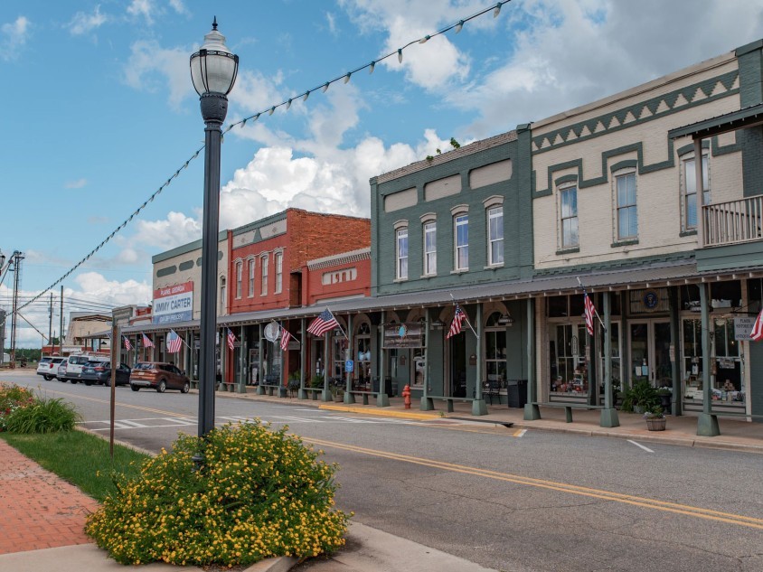 Downtown Plains, Georgia