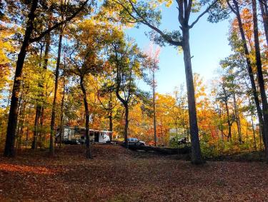 Camping at F. D. Roosevelt State Park in Pine Mountain. Photo by Ben O'Neal