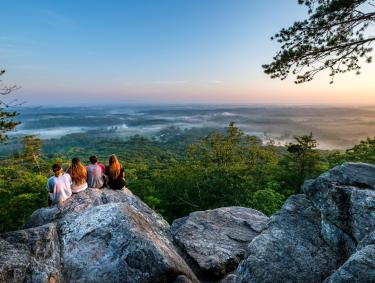 Sawnee Mountain in Cumming, Georgia