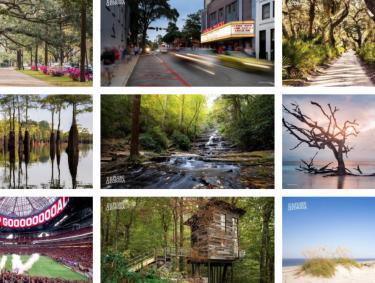 Explore Georgia virtual backgrounds for Zoom video conferences