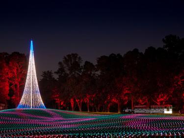 Fantasy in Lights at Callaway Resort & Gardens in Pine Mountain, Georgia