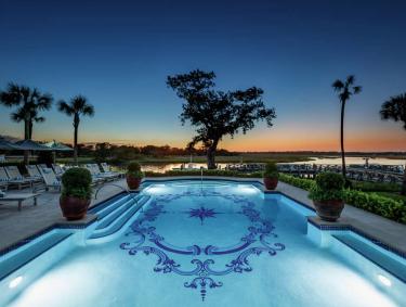 The pool at The Cloister on Sea Island, Georgia