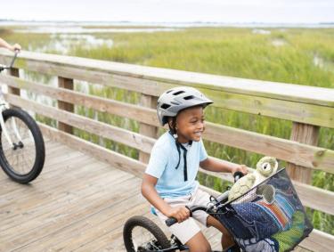 Biking in Jekyll Island