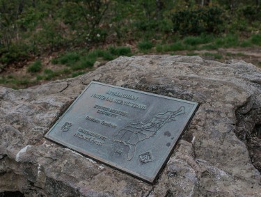 Southern terminus of the Appalachian Trail in Georgia. Photo by @gcalebjones