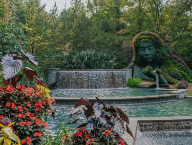 Earth Goddess at Atlanta Botanical Garden in Atlanta, Georgia