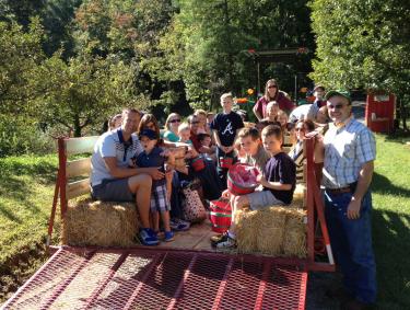 Apple Picking at Red Apple Barn