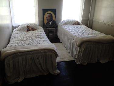 Boys dormitory at Dorchester Academy in Midway, Georgia