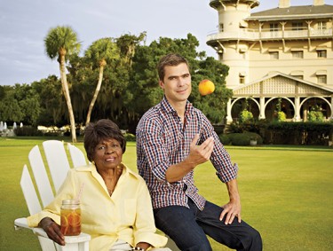 Mama Louise Hudson and Hugh Acheson