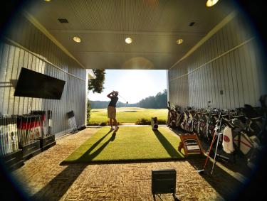 Club fitting at The Kingdom at Reynolds Lake Oconee in Greensboro, Georgia