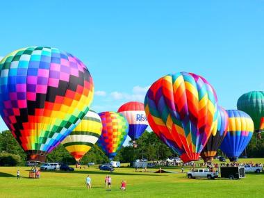 Hot Air Balloons at Callaway Resort & Gardens