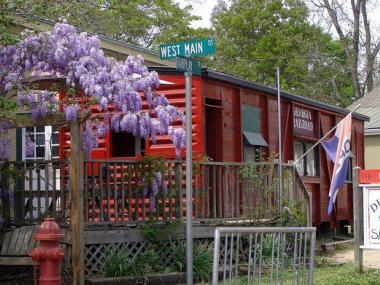 The Caboose in Rutledge, Georgia