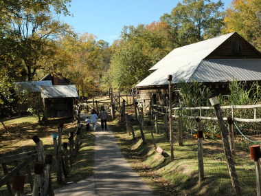 Jarrell Plantation State Historic Site in Juliette, Georgia