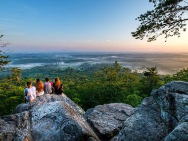 Sawnee Mountain in Cumming, Georgia