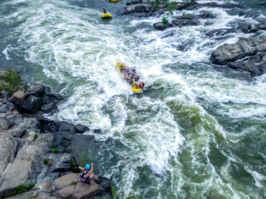 Whitewater rafting with Whitewater Express in Columbus, Georgia