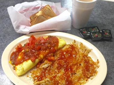 Breakfast at Linda's Place in Rockmart, Georgia
