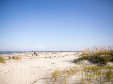 Gould's Inlet on St. Simons Island, Georgia. Photo by @benjamingalland