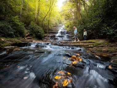 Minnehaha Falls in Lakemont, Georgia. Photo by Ben Galland