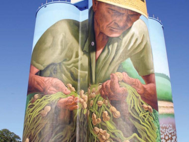 Georgia's Agricultural Mural in Colquitt, Georgia