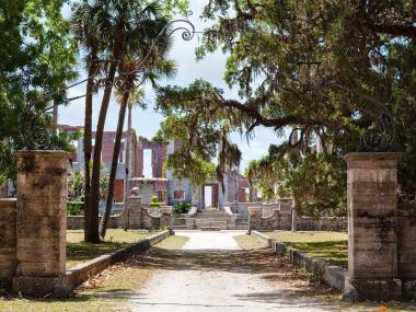 Dungeness Ruins on Cumberland Island, Georgia. Photo by @mark_pariani