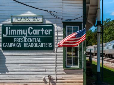 Jimmy Carter Presidential Campaign Headquarters in Plains, Georgia