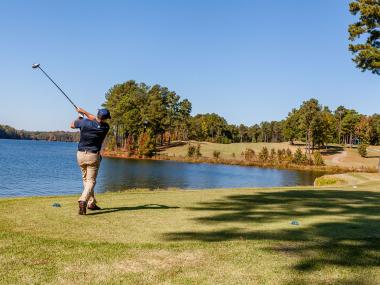 Arrowhead Pointe Golf Course at Richard B. Russell State Park in Elberton, Georgia