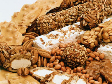 Pecan candies at Dillon Candy Company in Boston, Georgia