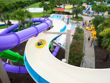 Summer Waves water park on Jekyll Island, Georgia