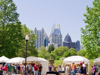 Dogwood Festival in Atlanta's Piedmont Park