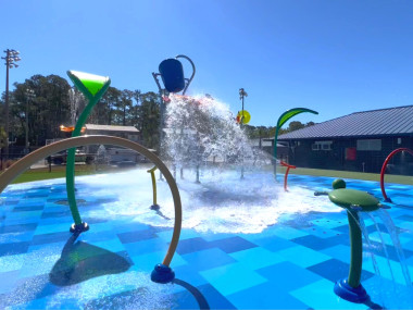 Splash Pad in Moultrie, Georgia