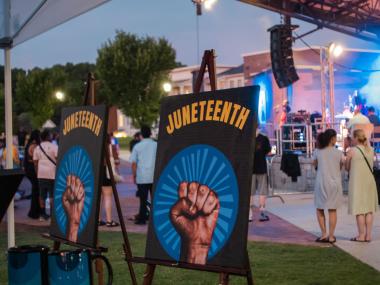 Live in the DTL Juneteenth celebration in Lawrenceville, Georgia