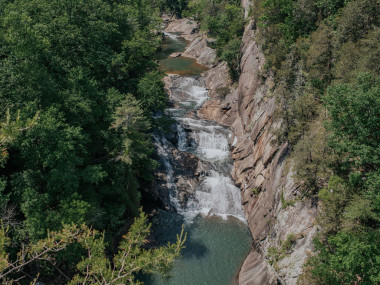 Tallulah Gorge State Park in Tallulah Falls, Georgia