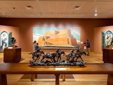 Western art at The Booth Museum in Cartersville, Georgia