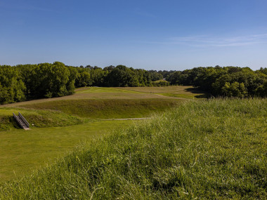 Ocmulgee Mounds National Historical Park in Macon, Georgia