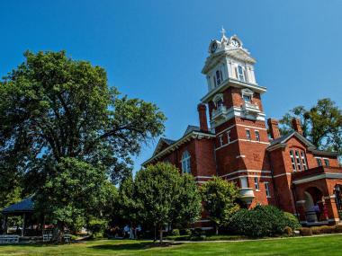 Gwinnett Historic Courthouse in Lawrenceville, Georgia