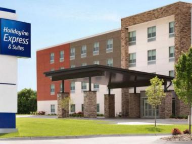 Exterior of the Holiday Inn in Griffin, Georgia