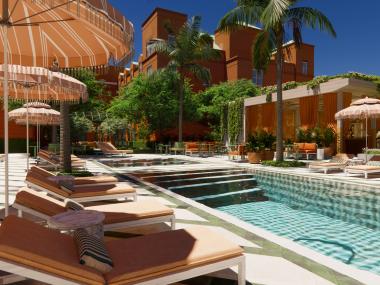 photo of hotel pool hotel bardo